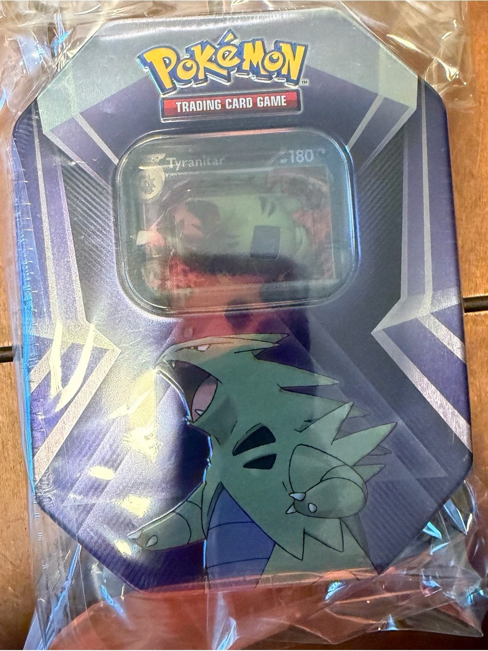 Trading Card Game Tyranitar Tin - Blue